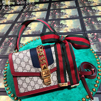 Gucci Sylvie And Dionysus red 421882 25.5cm