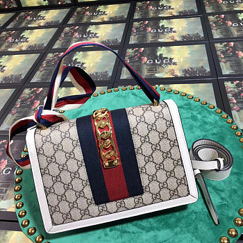 Gucci Sylvie And Dionysus white 421882 25.5cm