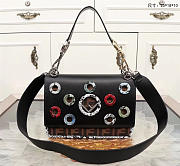Fendi Kani Handbag Black 0592 25cm - 1
