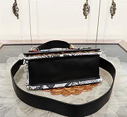 Fendi Kani Handbag Black 0592 25cm - 3