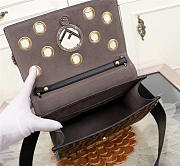 Fendi Kani Handbag Black 0592 25cm - 5