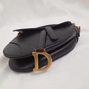 Dior Saddle Bag Original Leather Black M0446 26cm - 6