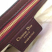 Dior Women Saddle Bag in red Canvas M0446  - 6