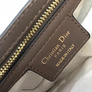 Dior Women Saddle Bag in brown Canvas M0446  - 2