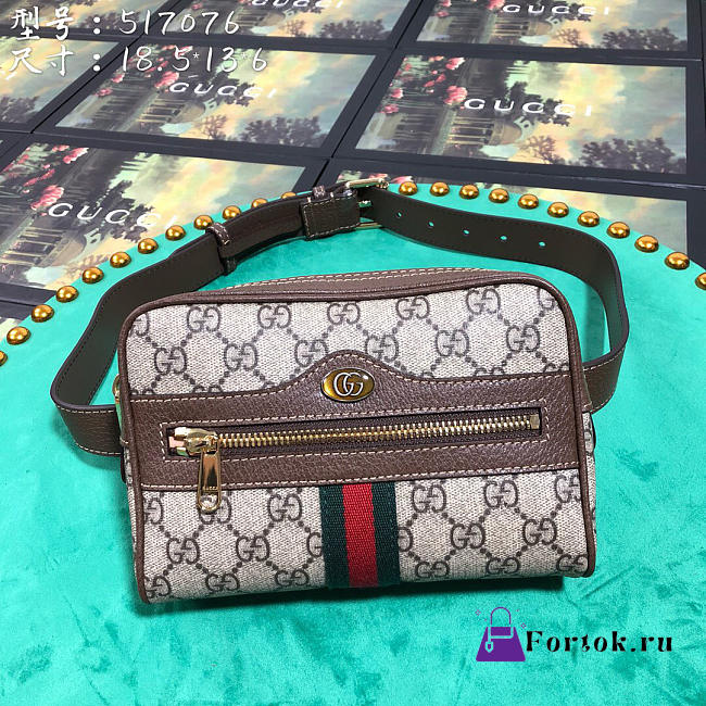 Gucci Ophidia GG Supreme small shoulder bag  - 1