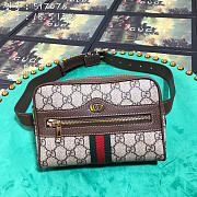 Gucci Ophidia GG Supreme small shoulder bag  - 1