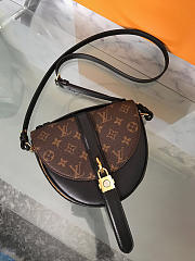 Louis Vuitton CHANTILLY LOCK tote handbag black M43645 - 2
