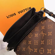 Louis Vuitton CHANTILLY LOCK tote handbag black M43645 - 6