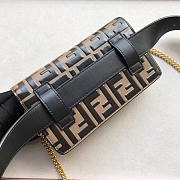 Fendi Multicolour Leather Belt Bag CL005 17cm - 3