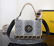 Fendi FF Logo Handbag 25cm - 1