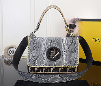 Fendi FF Logo Handbag 25cm