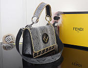 Fendi FF Logo Handbag 25cm - 2