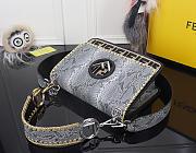 Fendi FF Logo Handbag 25cm - 3