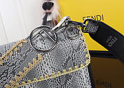 Fendi FF Logo Handbag 25cm - 6