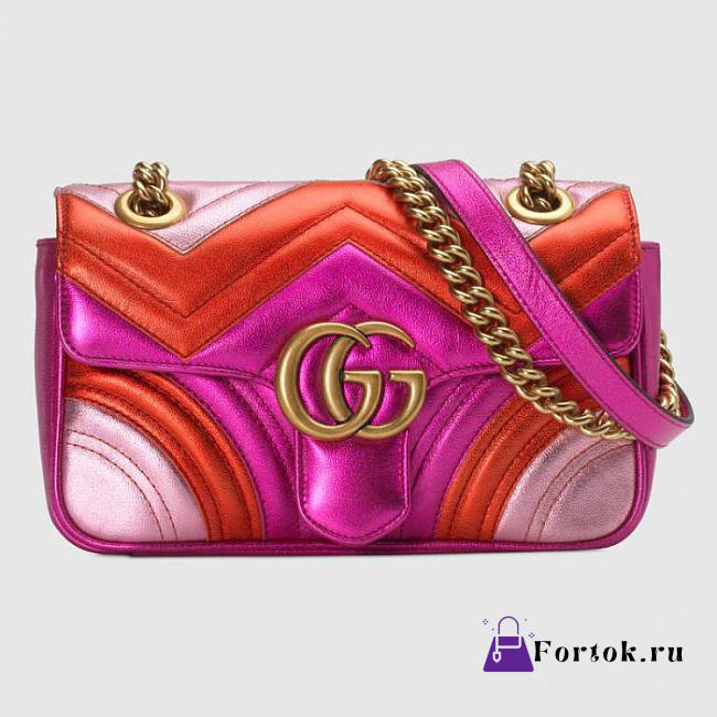 Gucci GG Marmont Mini Bag 446744 22cm - 1