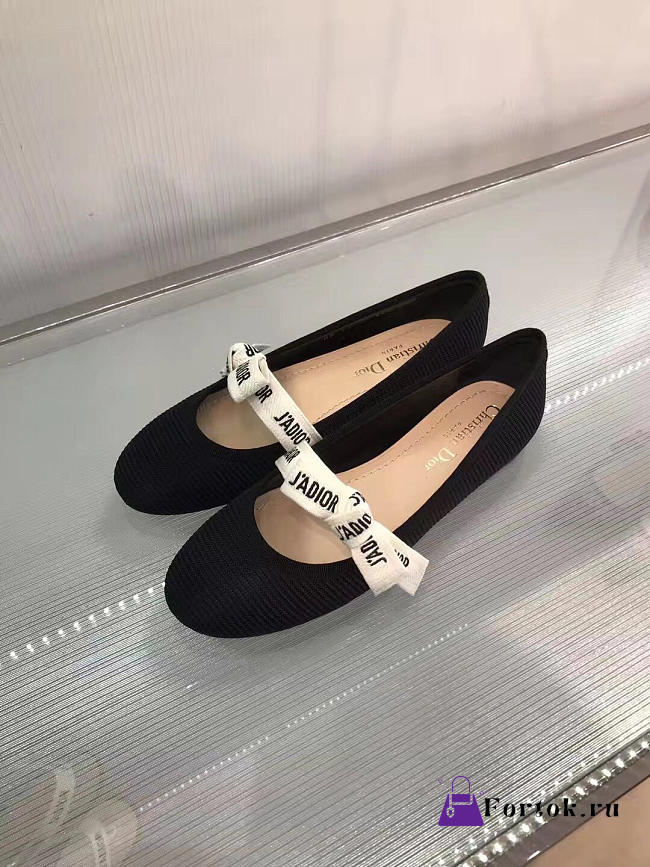 Dior New Bow Flats - 1