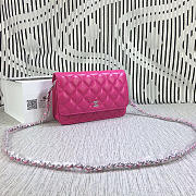 Chenal 2019 New small Diamond Bag Gold accessories and silver accessories - 1