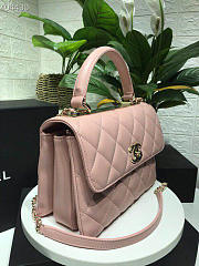 Chanel New Bright Pink Handbag 25cm  - 4