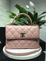 Chanel New Bright Pink Handbag 25cm  - 5