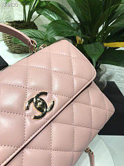 Chanel New Bright Pink Handbag 25cm  - 2