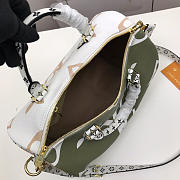 LOUIS VUITTON Speedy Handbag Green 30cm - 3