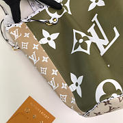 LOUIS VUITTON NEVERFULL MM GREEN 31cm  - 4