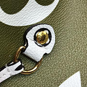 LOUIS VUITTON NEVERFULL MM GREEN 31cm  - 2