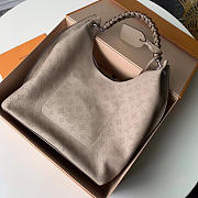 Louis Vuttion Full Leather Handbag M53188 Apricot 34cm - 1