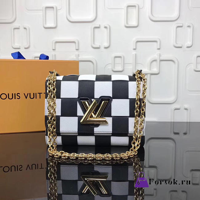 ZealReplica Louis Vuitton Embossed Leather Twist MM M53032 - 1