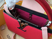 LOUIS VUITTON Full Leather M94519 Rose Red With Red - 2