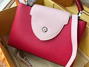 LOUIS VUITTON Full Leather M94519 Rose Red With Red - 6