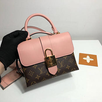 LOUIS VUITTON Padlock M44808 Pink 21cm