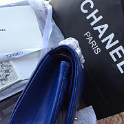 Chanel Classic Handbag Navy 25cm - 2