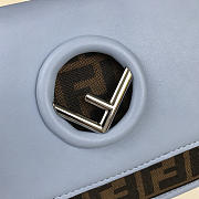 Fendi Shoulder Bag Blue 25cm - 2