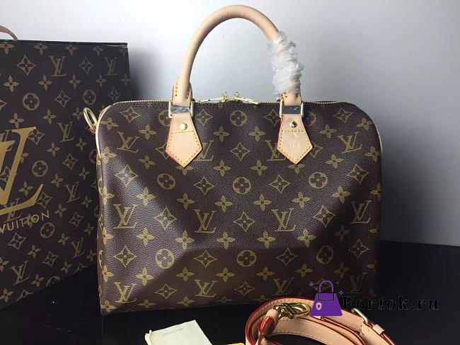 LOUIS VUITTON SPEEDY Monogram Canvas 3104 30cm - 1