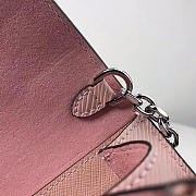 LOUIS VUITTON Stories series Twist Chain wallet Pink M63320 - 4