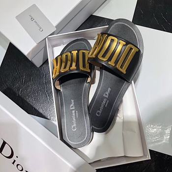 Dior Slippers Black