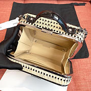 Chanel New Rattan Cowhide Makeup Bag - 3