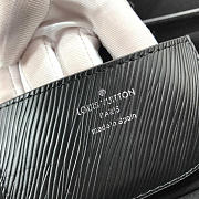 LOUIS VUITTON Twist Handbag Black 23cm - 2