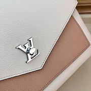 LOUIS VUITTON Calf Leather Bag Pink - 4
