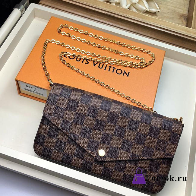 LOUIS VUITTON FÉLICIE POCHETTE Wallet 21cm - 1