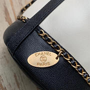 Chanel Pull Rope Bucket Bag White 22cm - 5