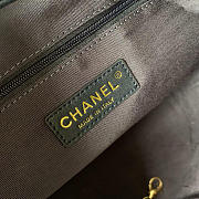 Chanel Pull Rope Bucket Bag Blue 22cm - 2