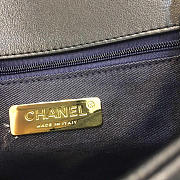 Chanel New Sheepskin Small Square Bag Black - 6