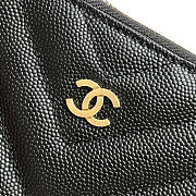 Chanel New Series Wallet Black 82365 9.5cm - 6