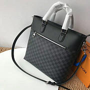 LOUIS VUITTON Newport Tote N41588 Damier Cobalt 40cm - 1