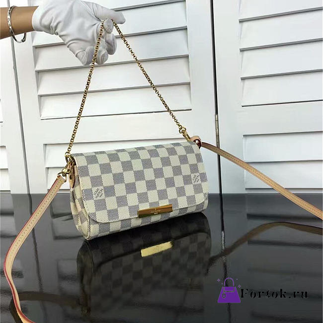 Louis Vuitton Favorite Damier Azur Canvas PM 3634 - 1