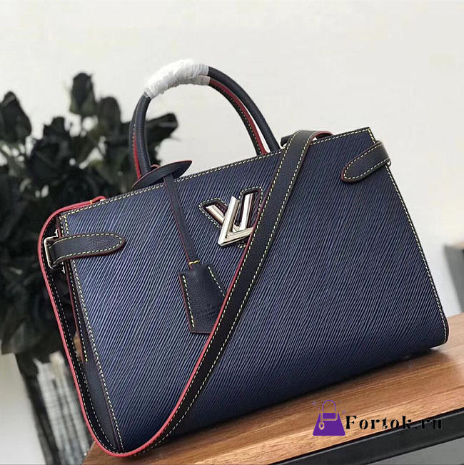 Louis Vuitton Twist Tote Indigo 3785 30cm - 1