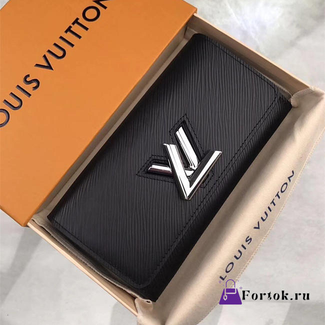 Louis Vuitton Twist Wallet Noir M61179 19cm - 1