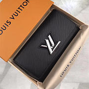 Louis Vuitton Twist Wallet Noir M61179 19cm - 1